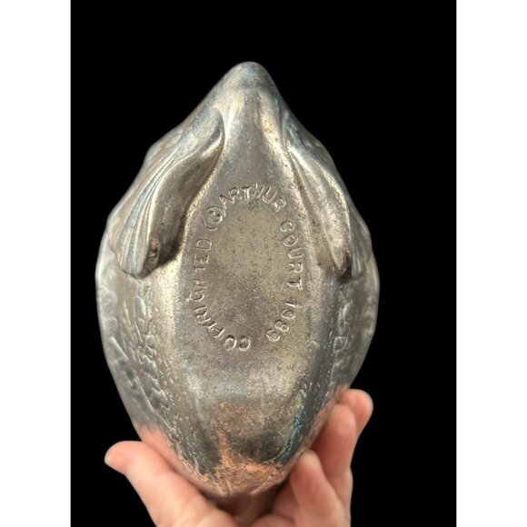 Elephant Gravy Serving Boat Dish Arthur Court 1989 Vintage 8"x6 x4" Rare - Picture 8 of 15